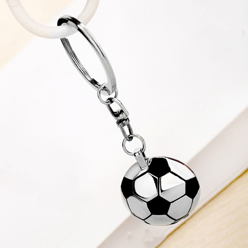 Football Designed Metal Key Chain