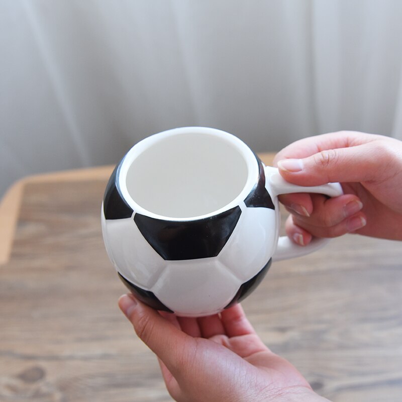 Soccer Designed Ceramic Coffee Mug