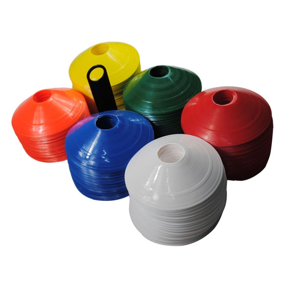 SoccerPro Multi-Color Cones 10 Pcs Set