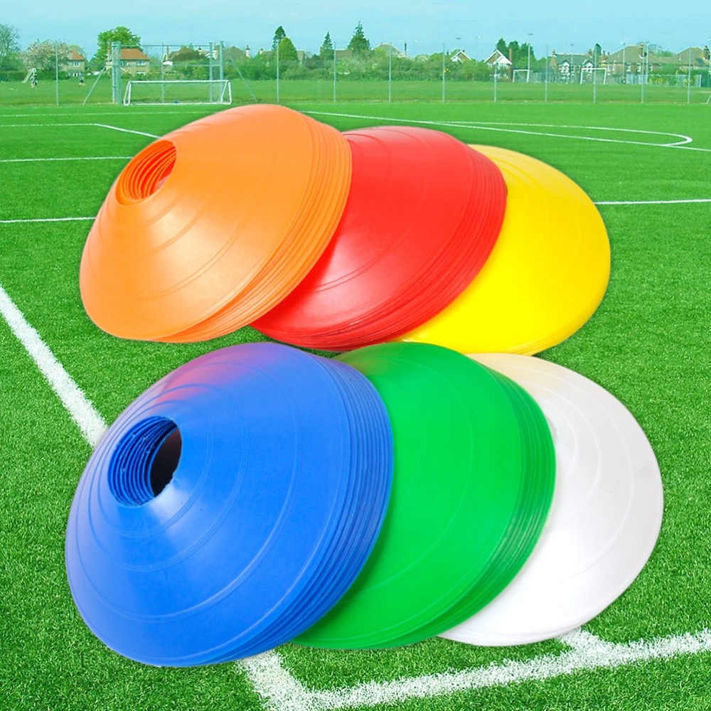 SoccerPro Multi-Color Cones 10 Pcs Set