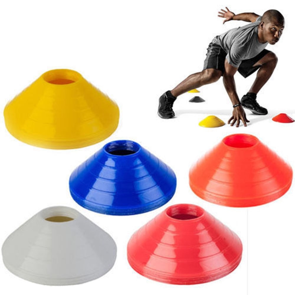 SoccerPro Multi-Color Cones 10 Pcs Set