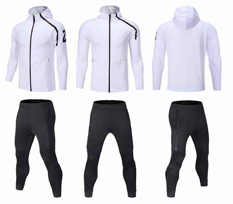 Winter Men's Long Sleeve Soccer Tracksuits