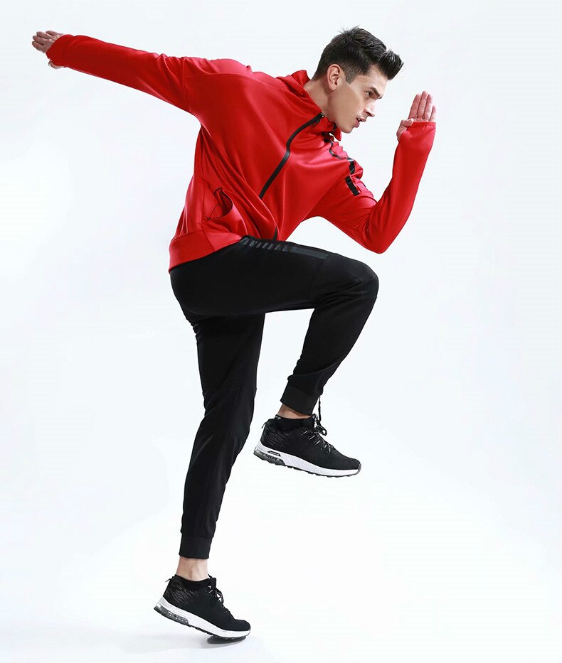 Winter Men's Long Sleeve Soccer Tracksuits