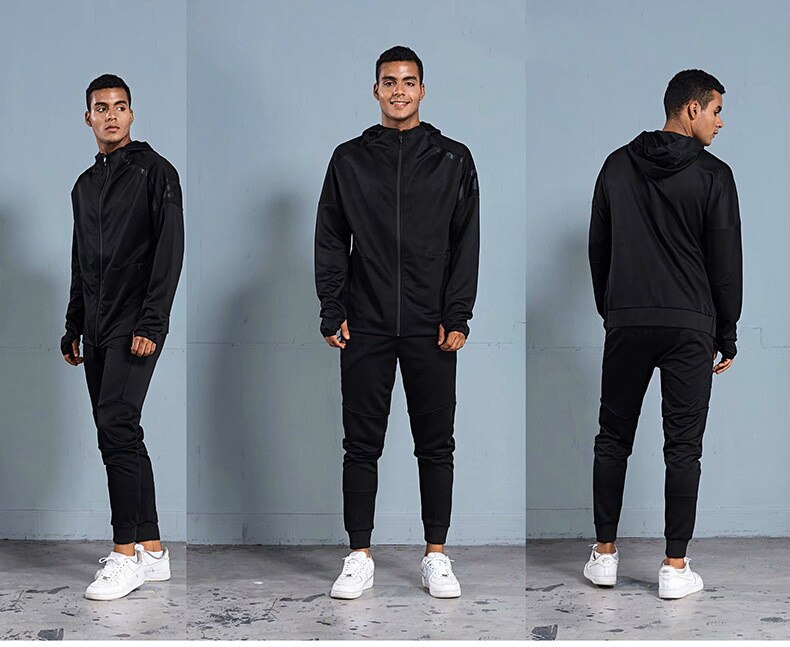 Winter Men's Long Sleeve Soccer Tracksuits