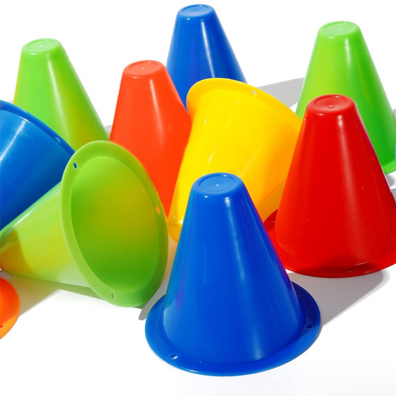 SoccerPro Colorful Junior Cones 10 Pcs Set