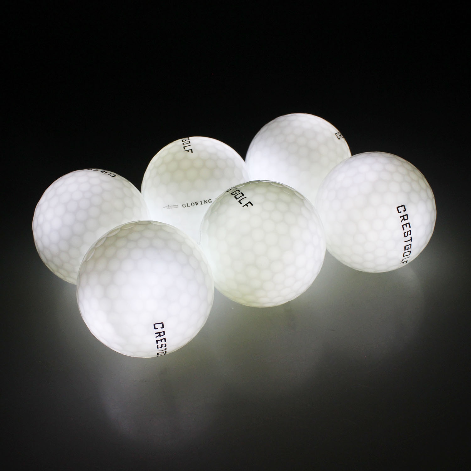 Waterproof LED Golf Balls Set