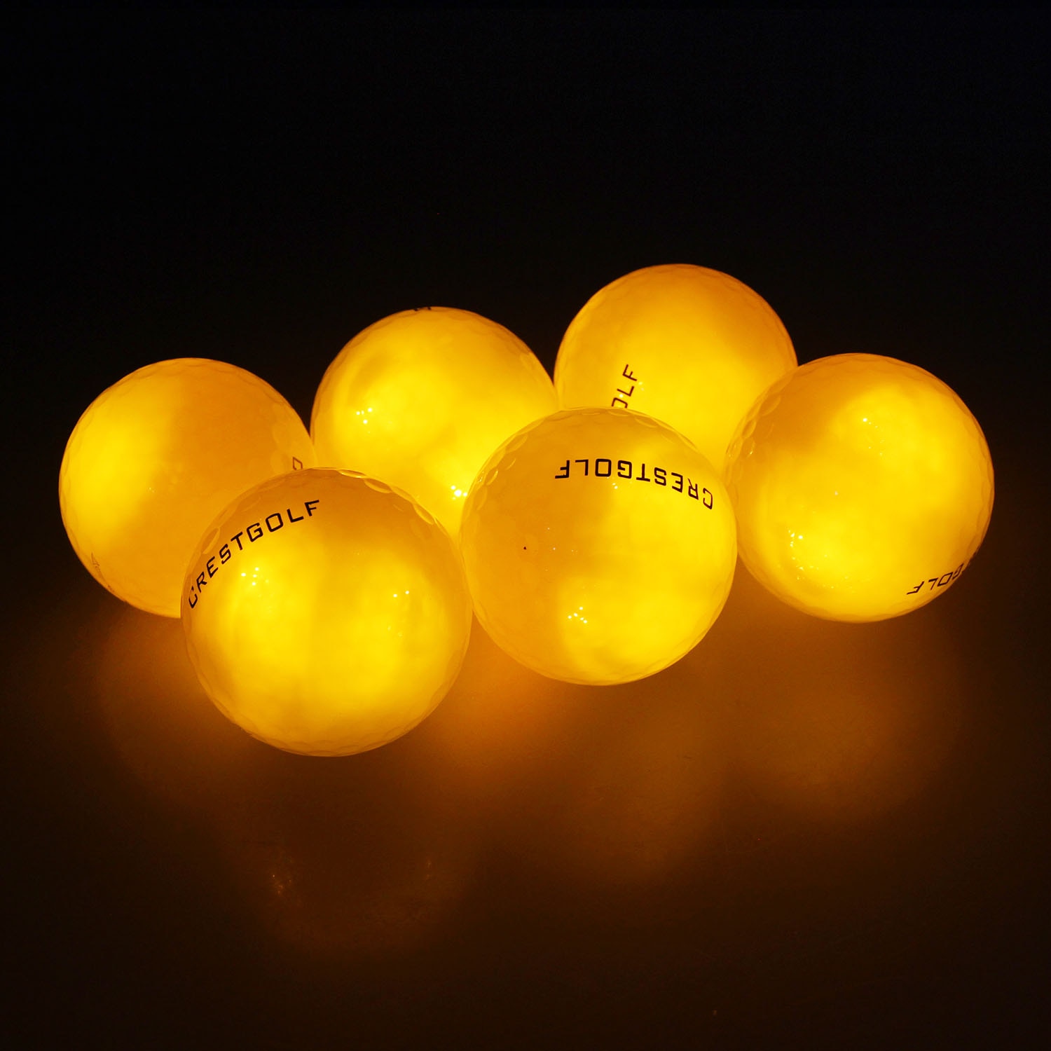 Waterproof LED Golf Balls Set