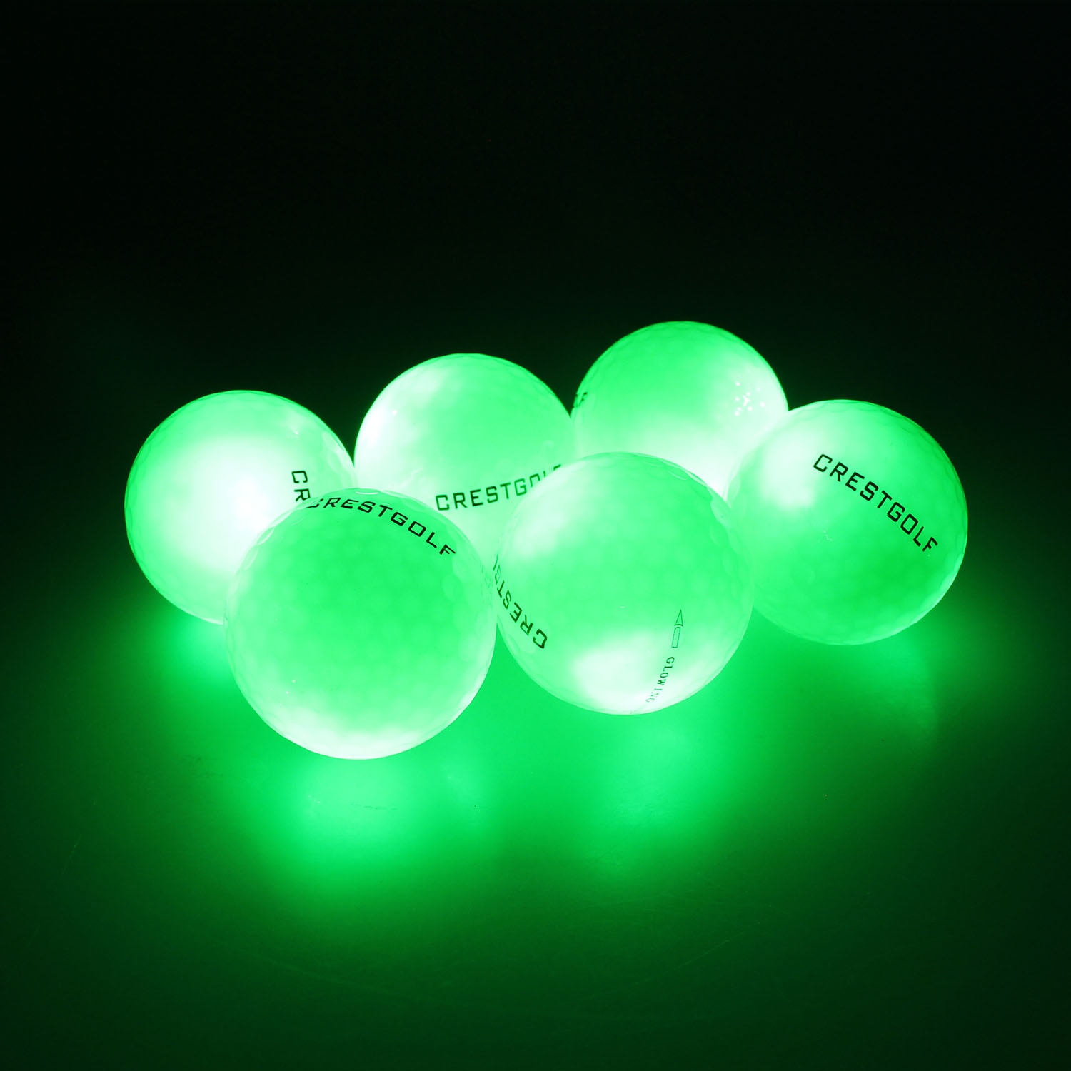 Waterproof LED Golf Balls Set