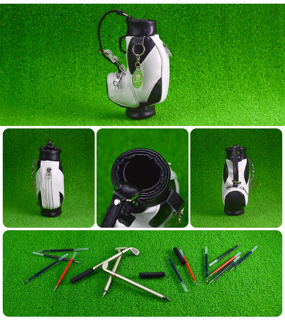 Mini Golf Shaped Pens Holder