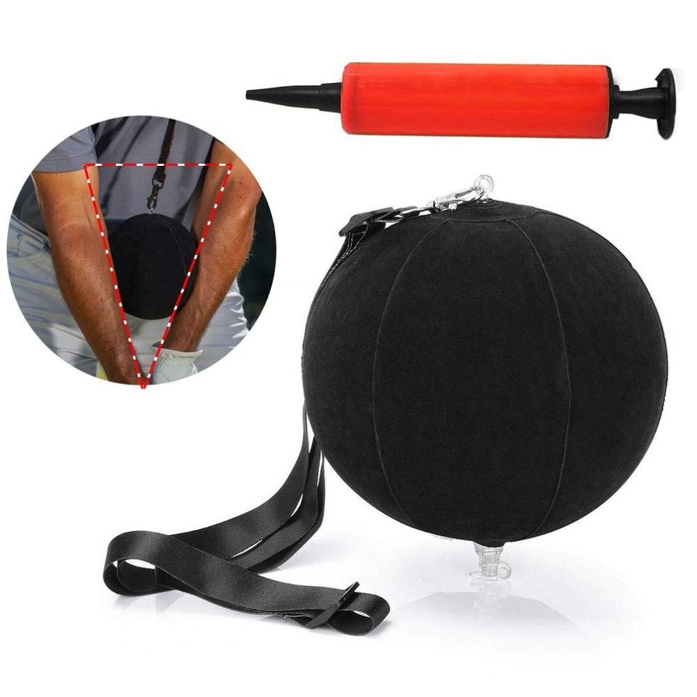 Golf Swing Trainer Ball with Smart Inflator