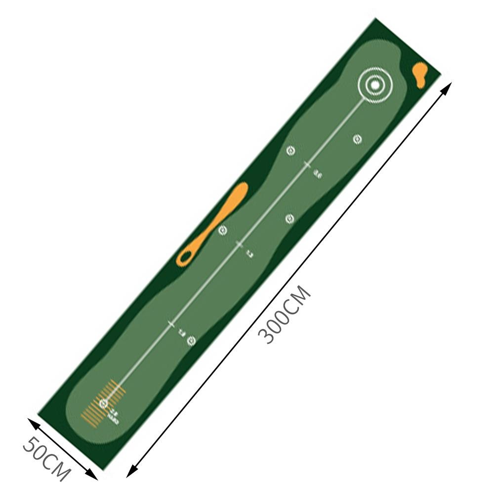 Non-Slip Green Indoor Golf Hitting Mat