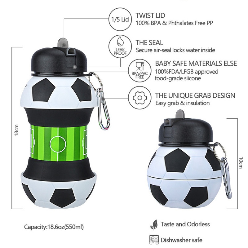 Ball Design Water Bottle