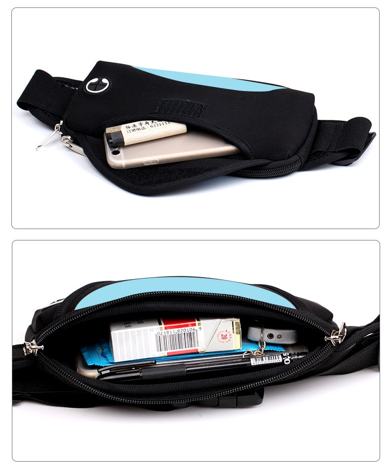 Capacious Waterproof Sport Waist Bag