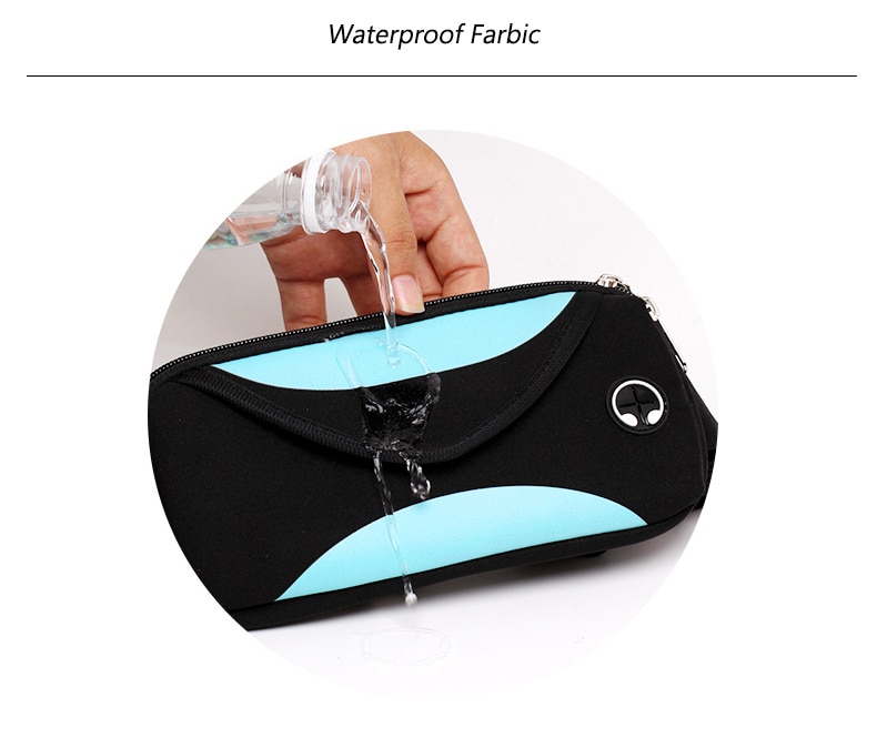 Capacious Waterproof Sport Waist Bag