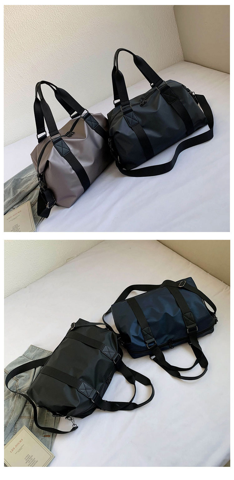 Contrast Handles Gym Bag