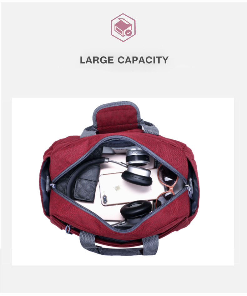 Men's Sport Zipper Handbag