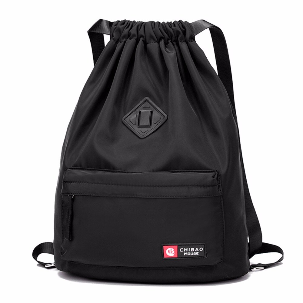 Waterproof Drawstring Unisex Sports Backpack