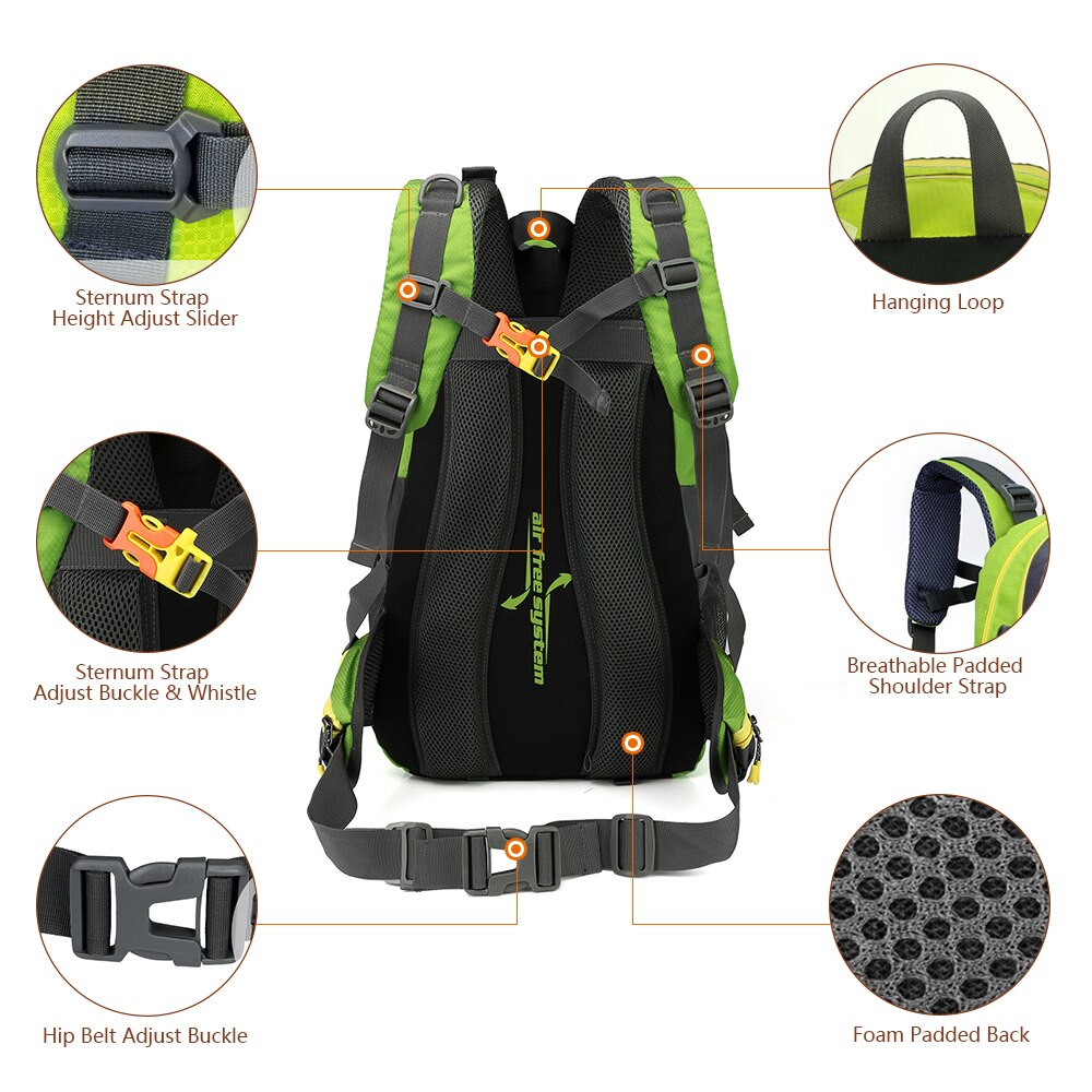 Large Waterproof Tactical Sports Backpack