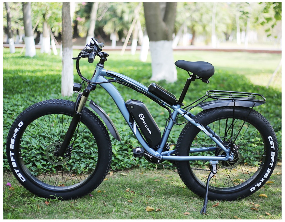 Electric Bike for Mountains and Snow