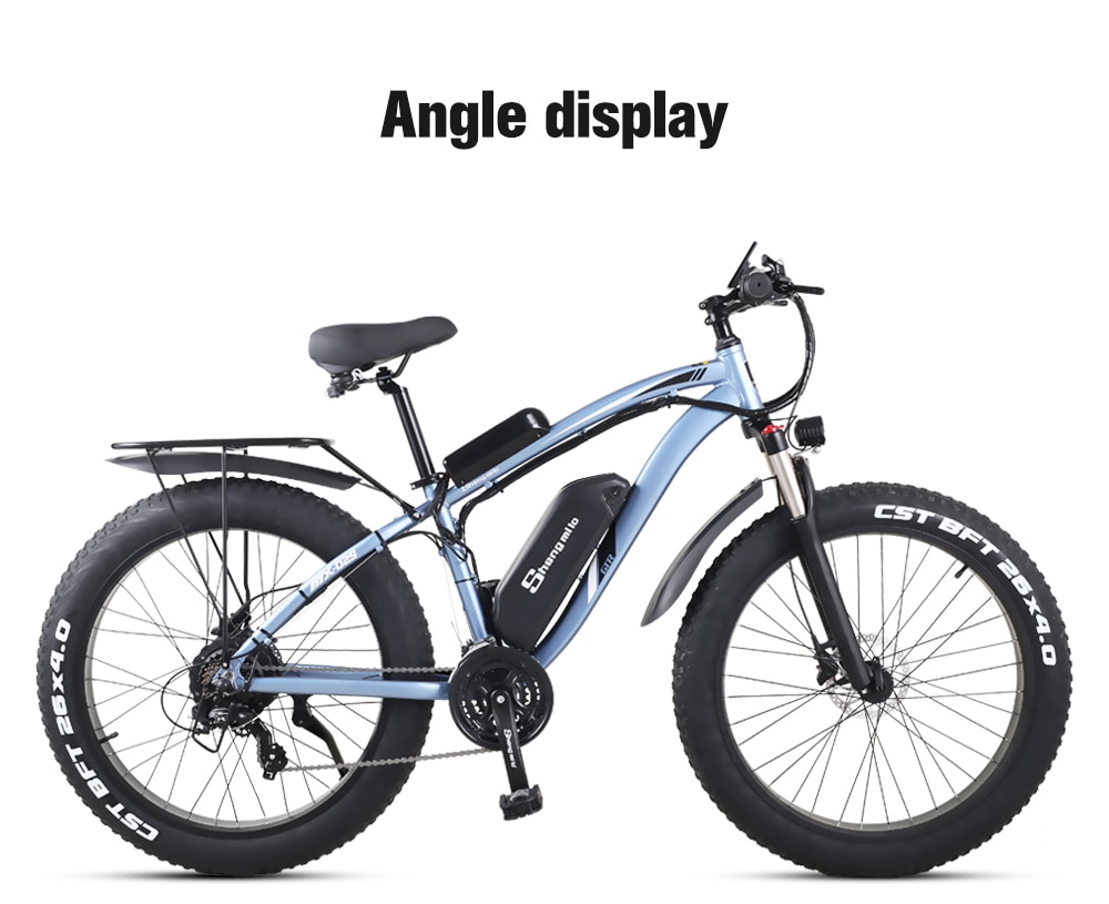 Electric Bike for Mountains and Snow