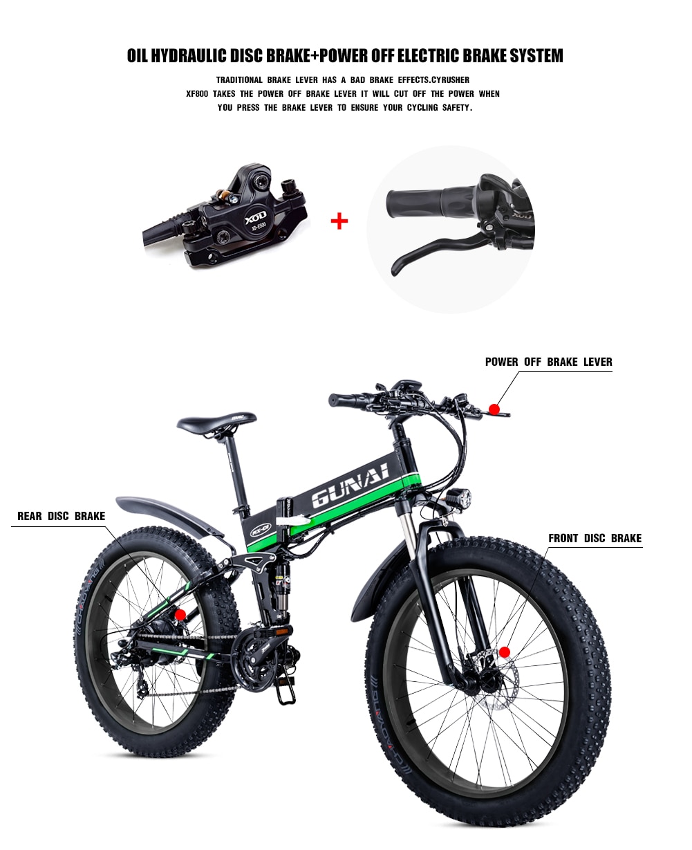 Electric Bike with LCD Display and Removable Lithium Battery