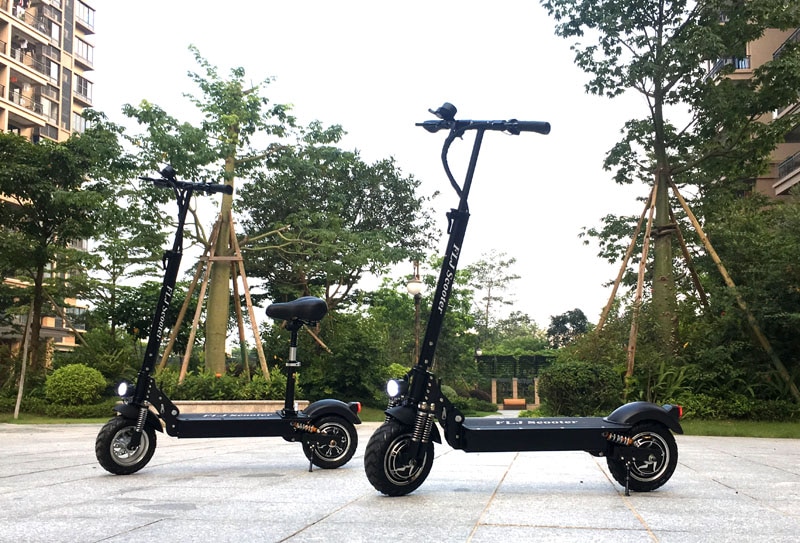 Folding Twin Motor Electric Scooter