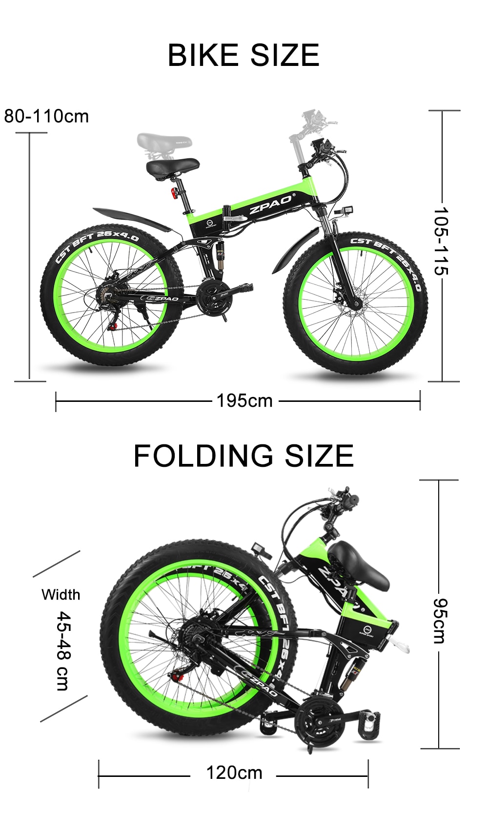 Folding Electric Mountain Bike