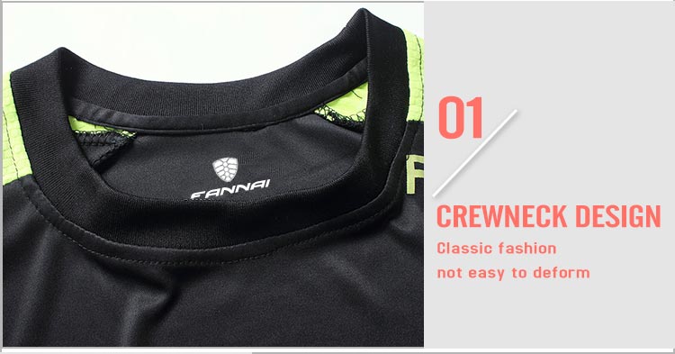 Sports Breathable O-neck T-Shirt
