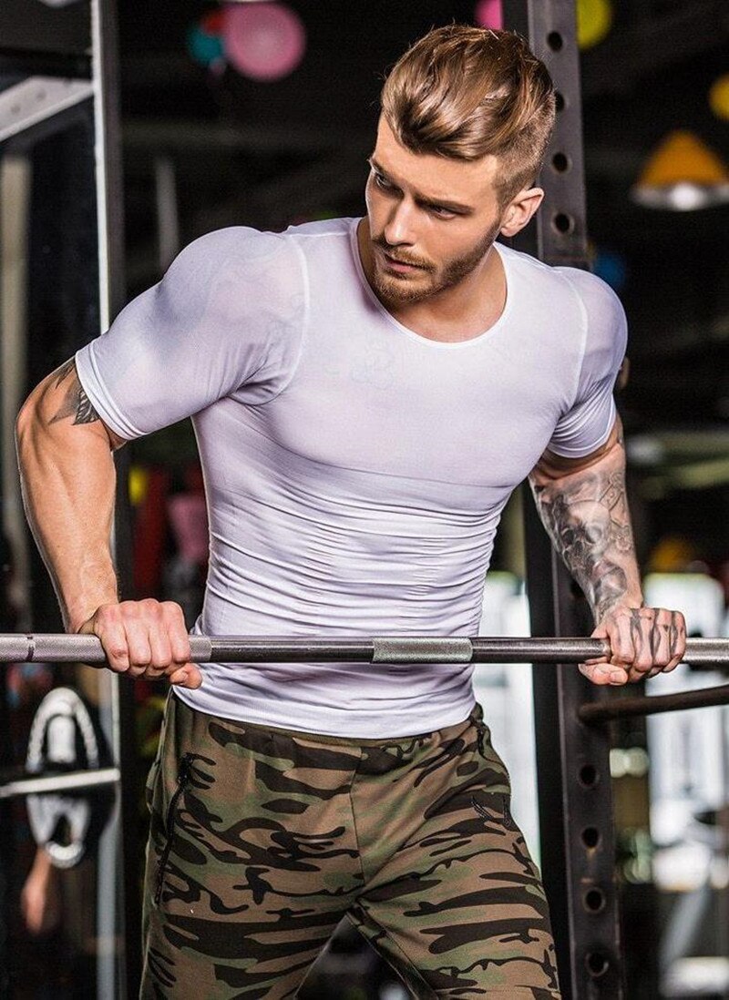 Men's Sport Slim Shaping T-Shirt