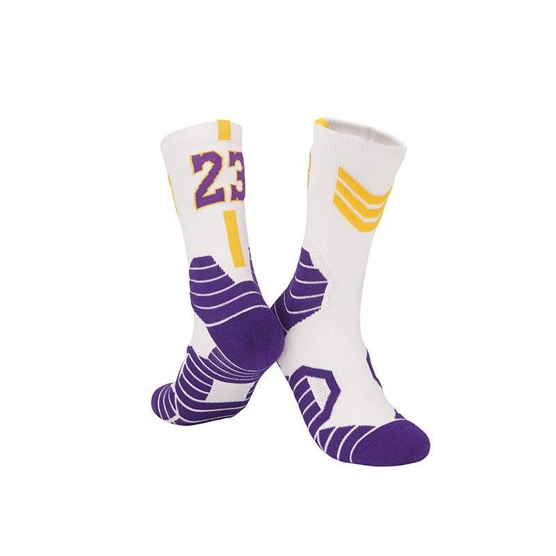 Number Basketball Socks
