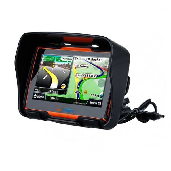 4.3 Inch Waterproof Bluetooth Bicycle GPS Navigator
