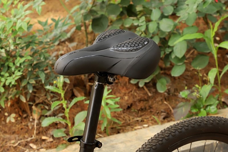 Super Soft Elastic Bicycle Saddle with Taillight