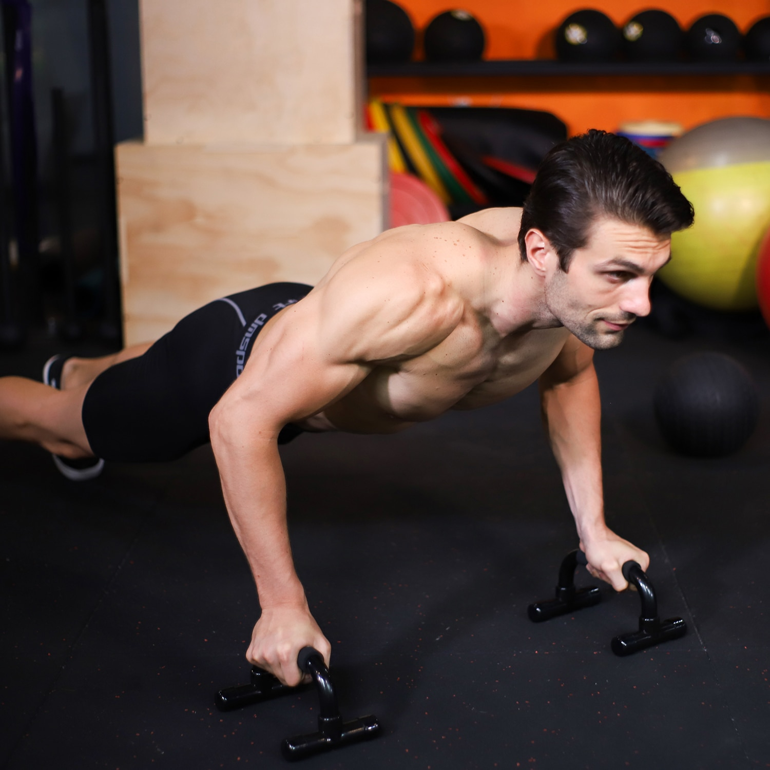 Push-Up Rack for Workout